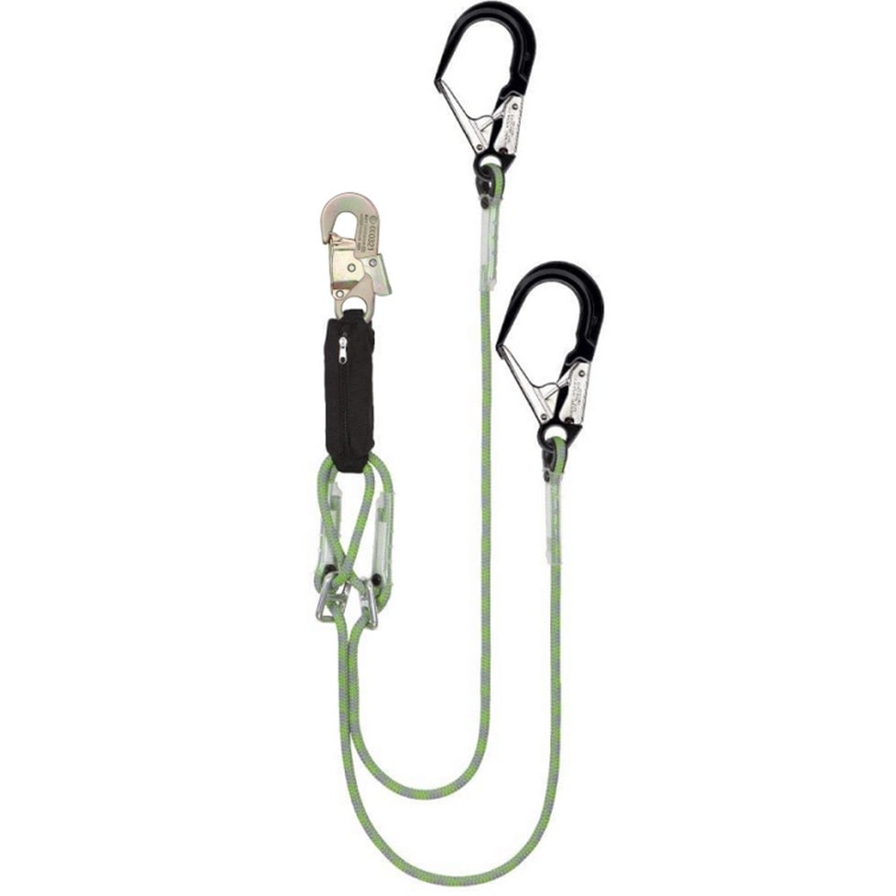 Edge Chameleon Vario Verstelbare Y-Veiligheidslijn met Valdemper 2 meter