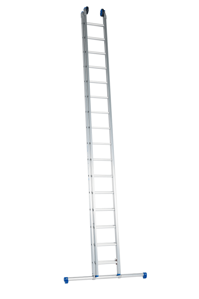 Solide Premium Professional 2-delige Rechte Schuifladder - 2x16 Sporten
