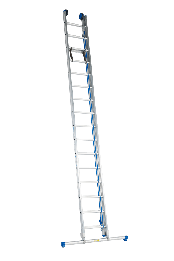 Solide Premium Professional 2-delige Optrekladder - 2x20 Sporten