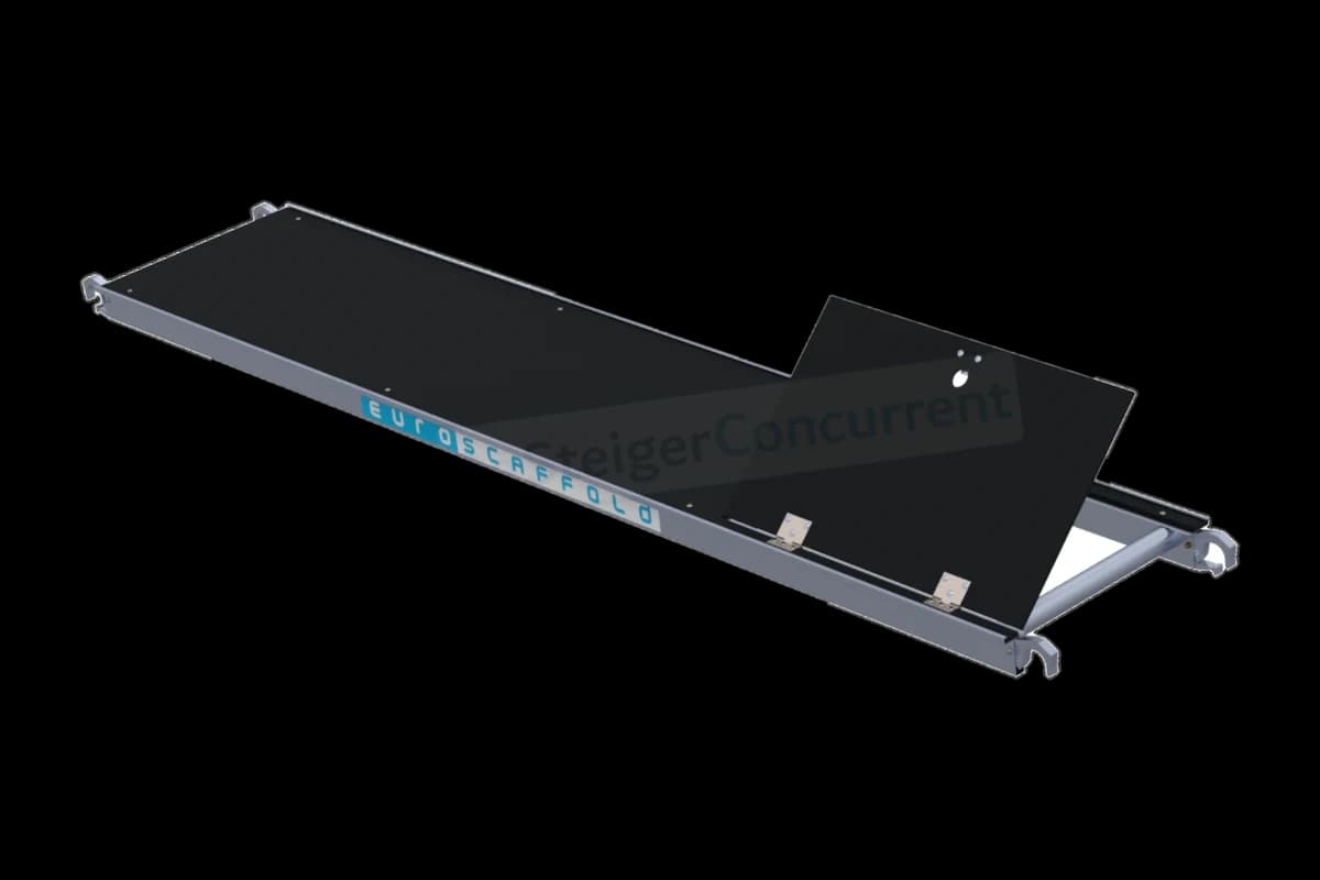 Euroscaffold Carbon-Deck® Steigerplatform Met Luik - 305 centimeter