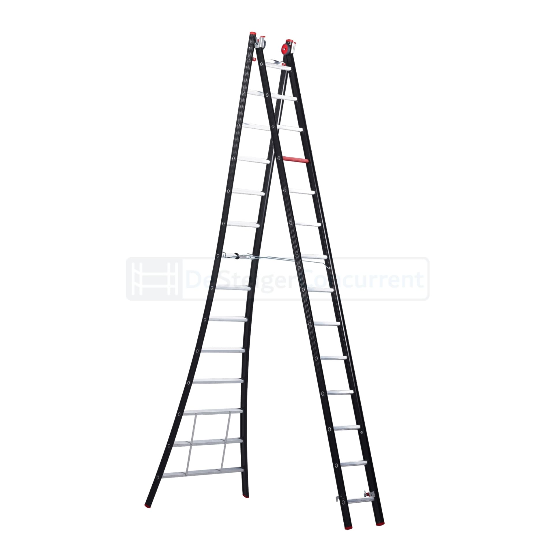 Altrex Nevada 2-delige Uitgebogen Reformladder - 2x14 Sporten