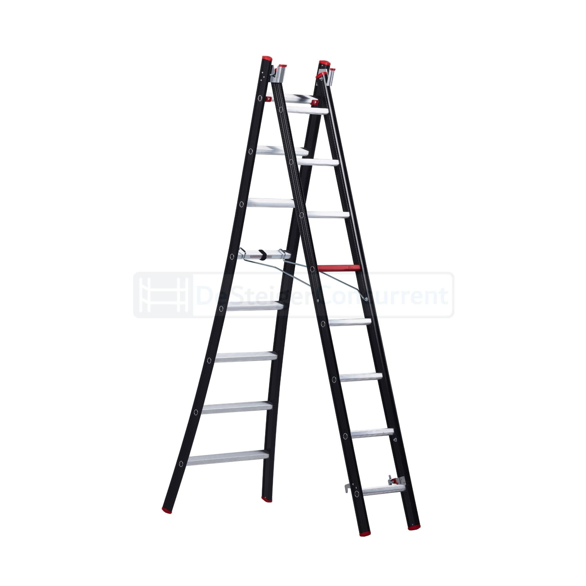 Altrex Nevada 2-delige Uitgebogen Reformladder - 2x8 Sporten