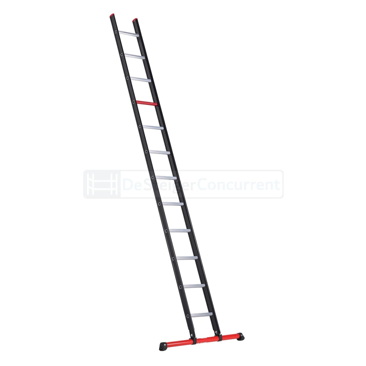 Altrex Nevada enkele rechte ladder 1x12 t/m 1x20 (met stabiliteitsbalk)