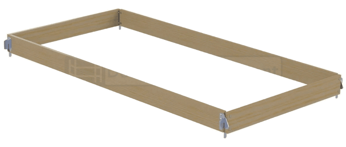 Euroscaffold Houten Kantplankset - L250xB135 cm