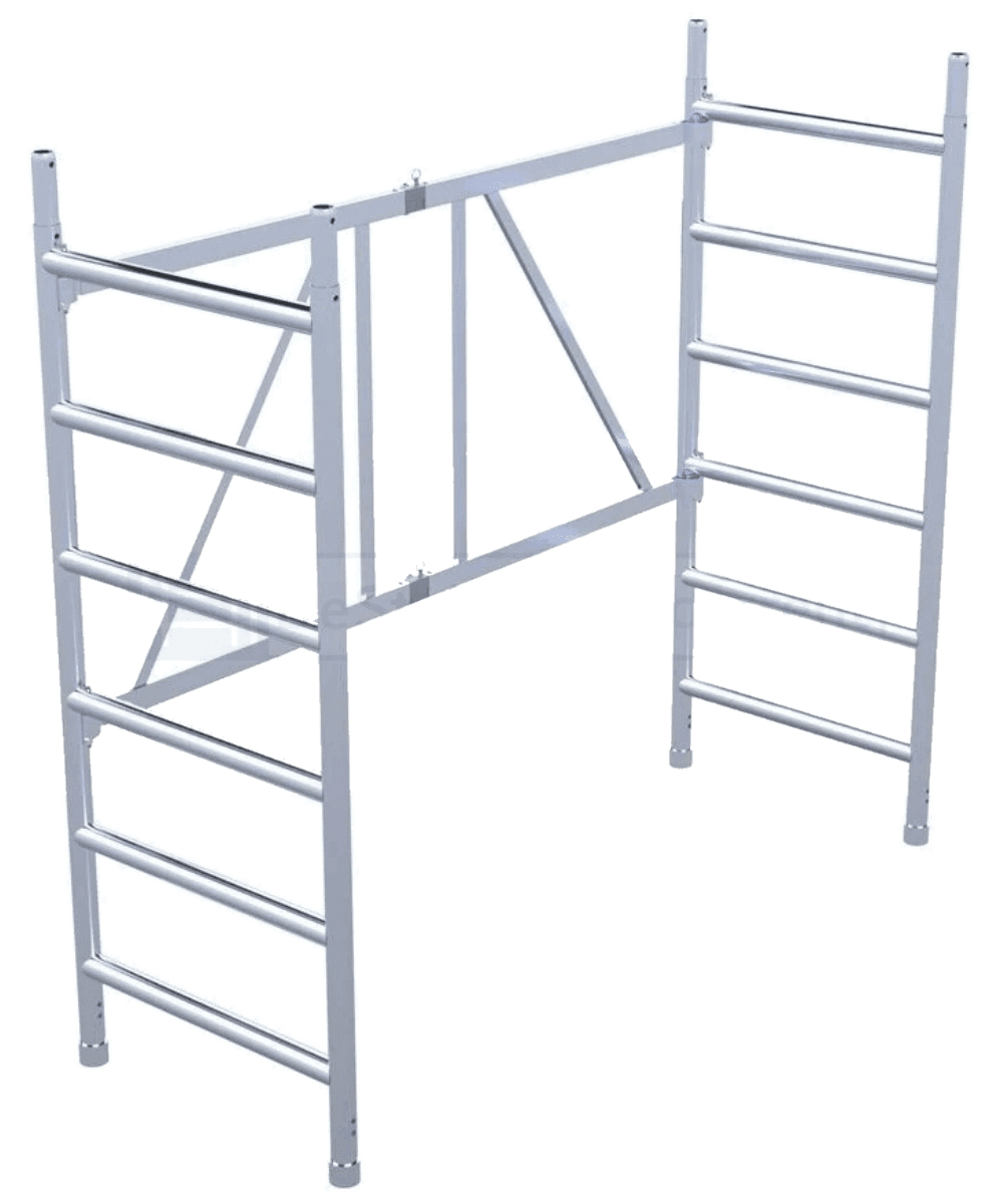 Euroscaffold Vouwsteigerframe - 6-sports - L190xB75 centimeter